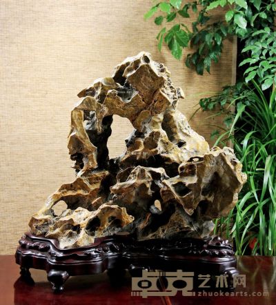 金璧城堞  黄太湖供石 长73cm