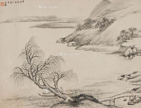 何维朴 山水