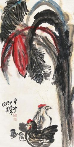 陈卓坤 芭蕉小鸡