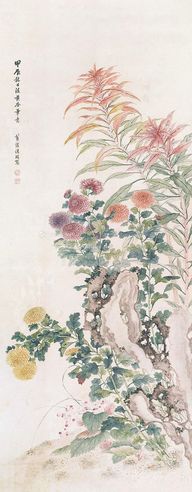 潘瑗 花卉