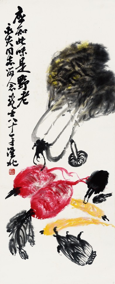 萧龙士 花卉