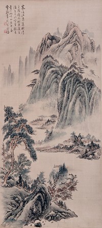 蒋孝游 山水