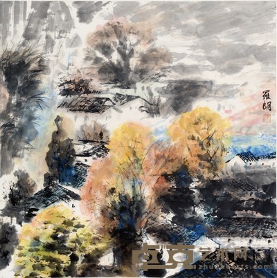 罗朗 花卉 68×68cm 约4.0 平尺