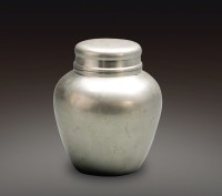 20世纪初 锡制小茶叶罐