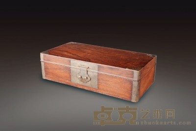 20世纪初 黄花梨拜盒 31.8×16×9cm