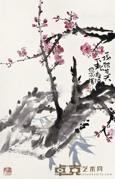 霍春阳 一枝独先天下香 70×40cm