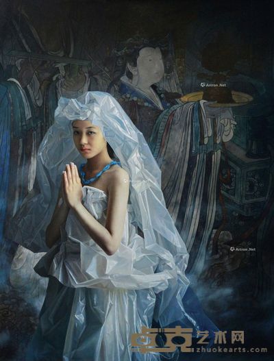 曾传兴 玉新娘·梦回永乐 138×104.5cm