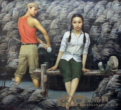 刘孔喜 青春纪事之十二——纯真年代 160×180cm