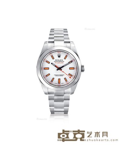 劳力士MILGAUSS系列精钢链带腕表 表链长约19cm;表径4cm