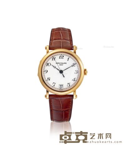 百达翡丽5053R型号18K玫瑰金腕表 表径3.6cm