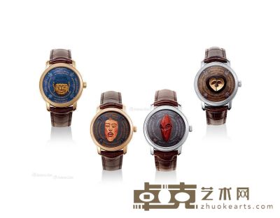 江诗丹顿艺术大师面具系列腕表 （四支一套） 表径4cm