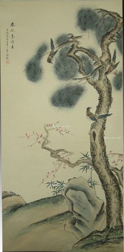 清代 花鸟画