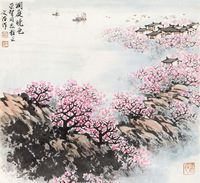 宋文治 洞庭晓色