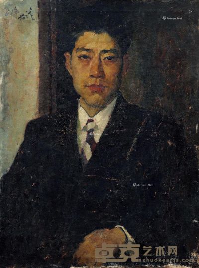 靳尚谊 肖像 61.5×46cm