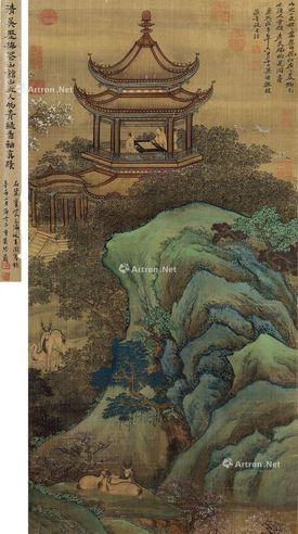 吴历 梅花山馆图