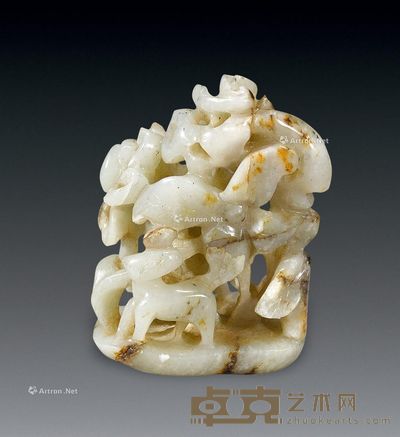 明或更早 玉秋山 7×6×3.5cm