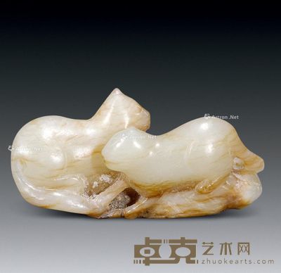 明 夜夜双欢 7.2×3.6×2.8cm