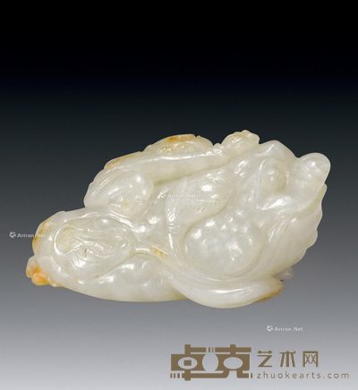 清 刘海戏金蟾 5.5×3.1×2.8cm