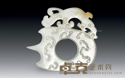 清 鸡心和田红皮吊坠 5.4×4.9×0.5cm