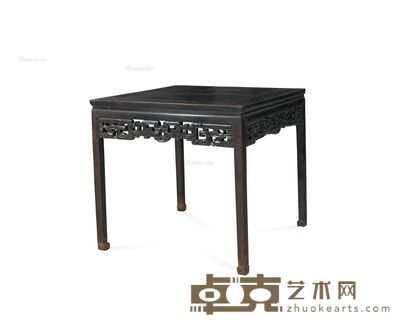 清中 酸枝八仙台 91×91×86cm