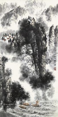 陶一清 山水