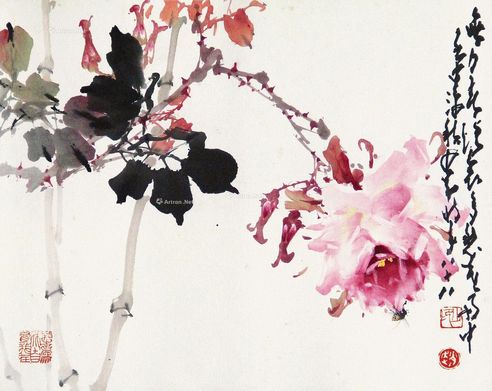 赵少昂 花卉