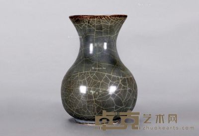 龙泉大窑发口花瓶 高16cm