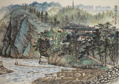 吴一峰 宝瓶口 39×55cm