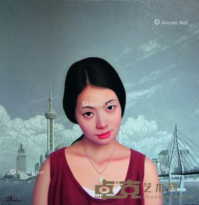王彦博 上海记忆 80×80cm