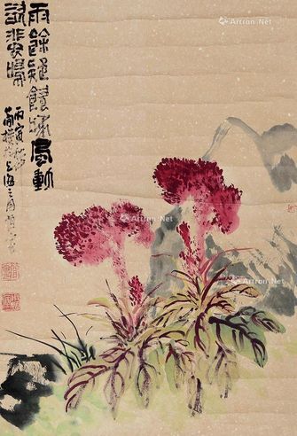 曹简楼 花卉