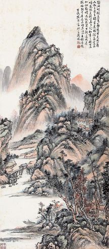 樊浩霖 唐人诗意图