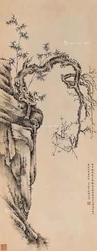 潘静淑 竹石