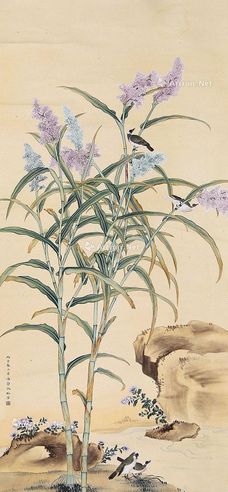 潘静淑 花鸟