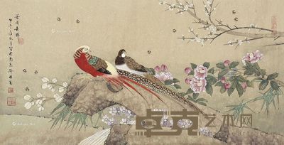 喻继高 芳圆春晖 70×137cm