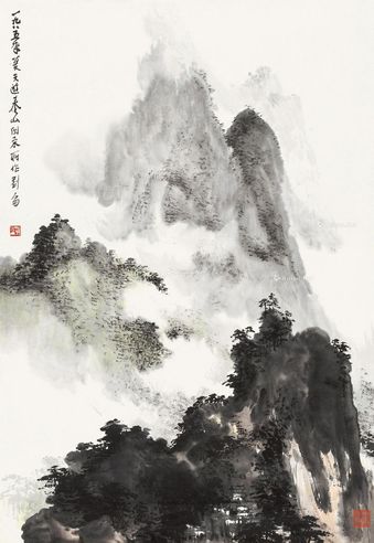 刘仑 山水