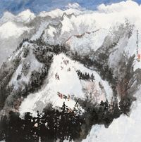 刘仑 雪山行