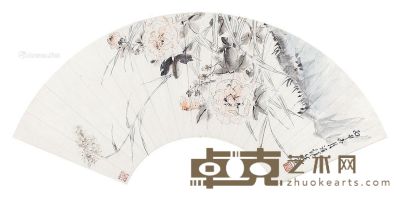 汪慎生 花卉 19×59cm