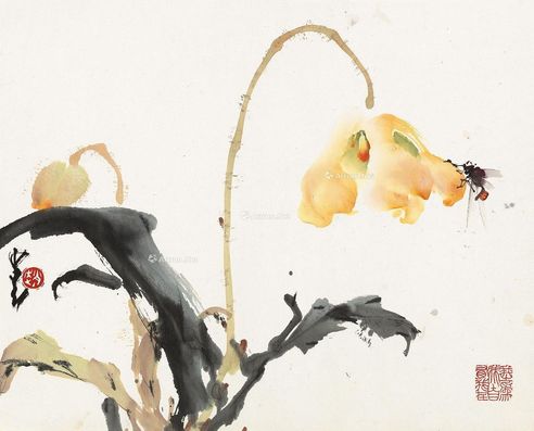 赵少昂 秋声