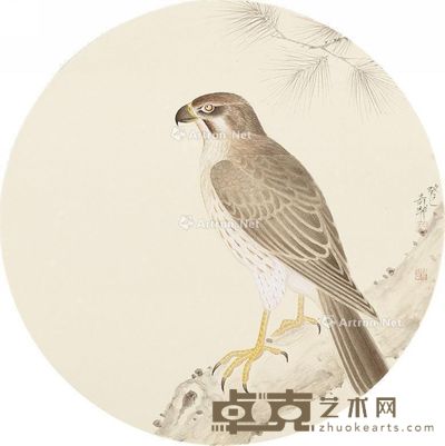 杨立奇 松鹰 直径32cm