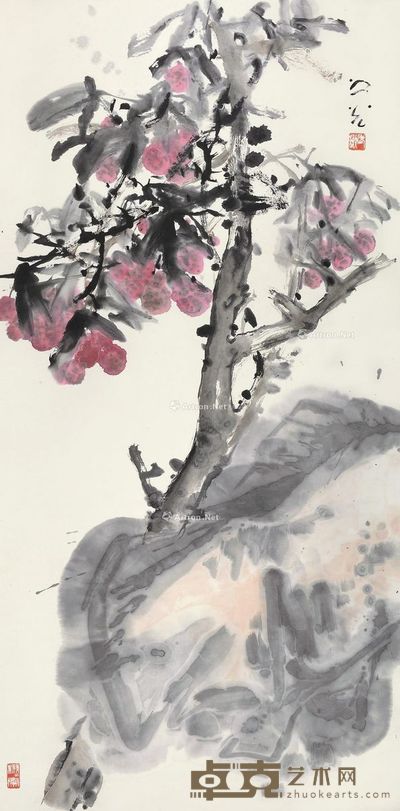谢之光 杨梅 138×70cm