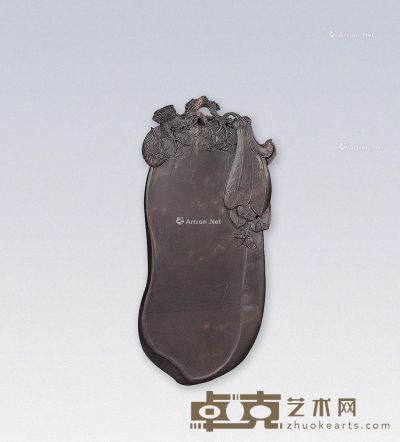 刘青 兰花砚 16.5×7×2cm