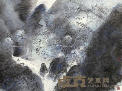 李劲堃 无题 42×56cm