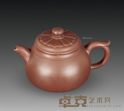 葛玲琴 菱珑壶 宽21cm;高12cm
