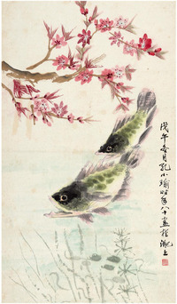 孔小瑜 桃花鳜鱼