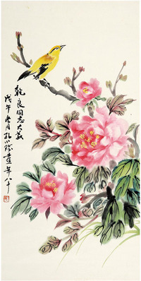 孔小瑜 花鸟