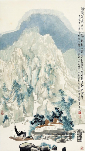 方俊 山水