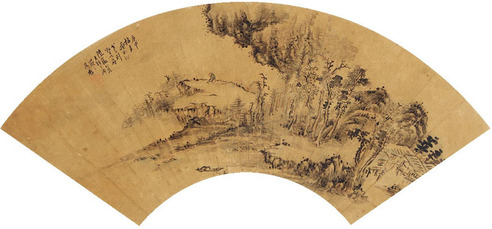 吴历 山水