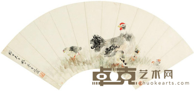 王廷征 花鸟 56×20cm