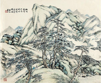 顾沄 山水