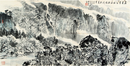 杜高杰 山水